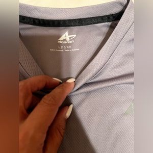 Athletec’s boys gray tank